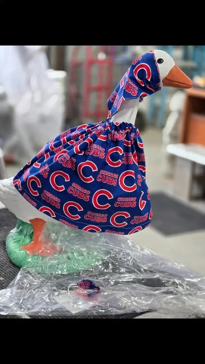 Porch goose outfits available! 🦢👗 $25 each. #porch #goose #outfits #fashion